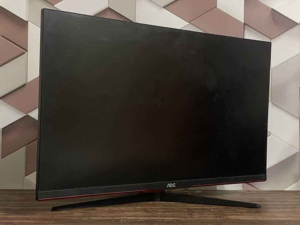 Монитор AOC 27'' 27G2U5/BK, IPS, 1920x1080, 2xHDMI/DPort/VGA, 1мс, 75г