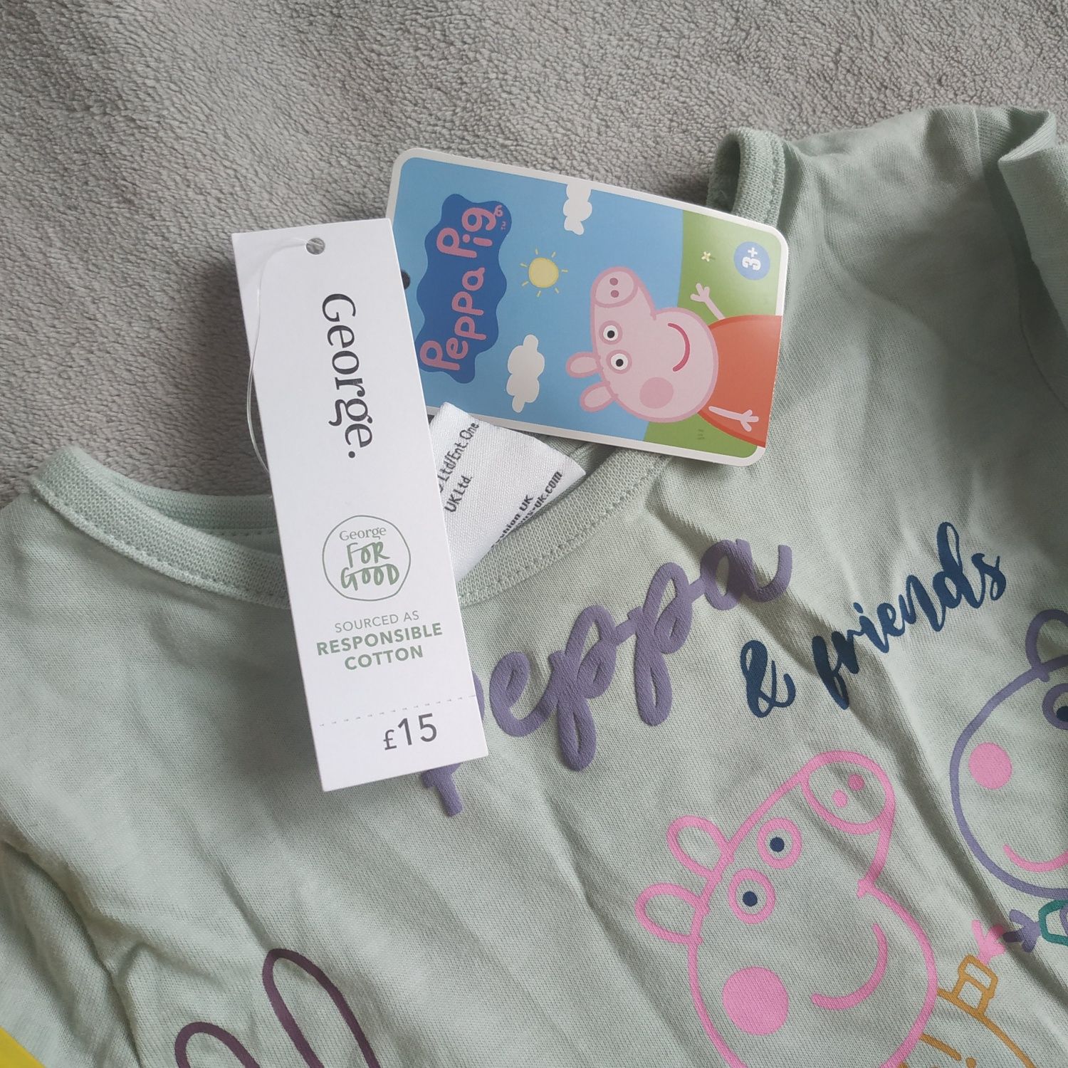 Nowa sukienka George Peppa Pig 98-104