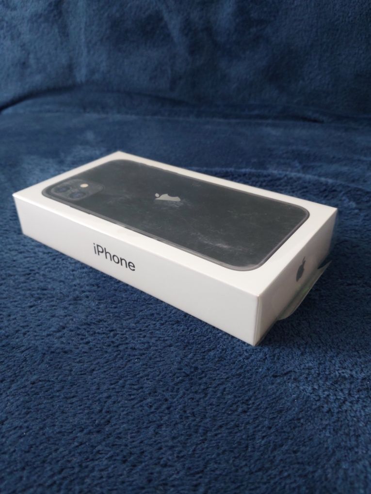 iPhone 11 czarny 64GB nowy po gwarancji