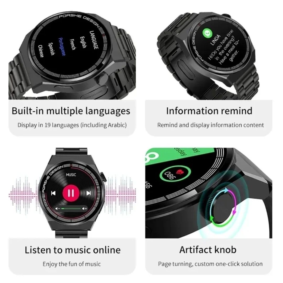 Smartwatch męski zegarek nowy  na prezent