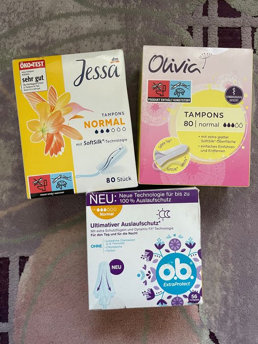 Тампони 56, 64, 80шт