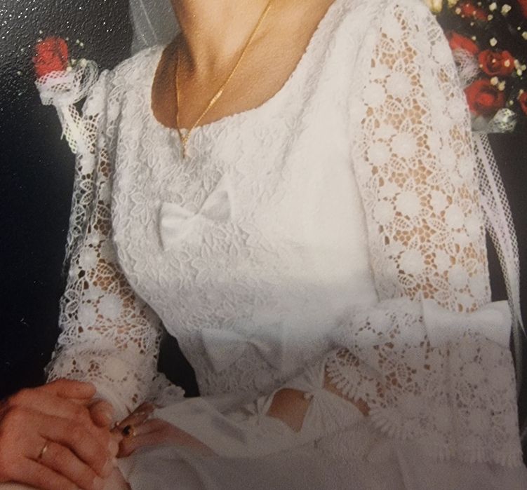 Suknia ślubna roz. 36 biała styl francuski