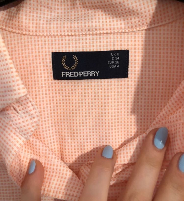 Koszula Fred Perry Micro Grid Button Down Shirt