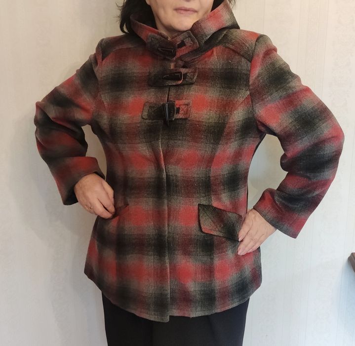 Kurtka w kratkę XXL