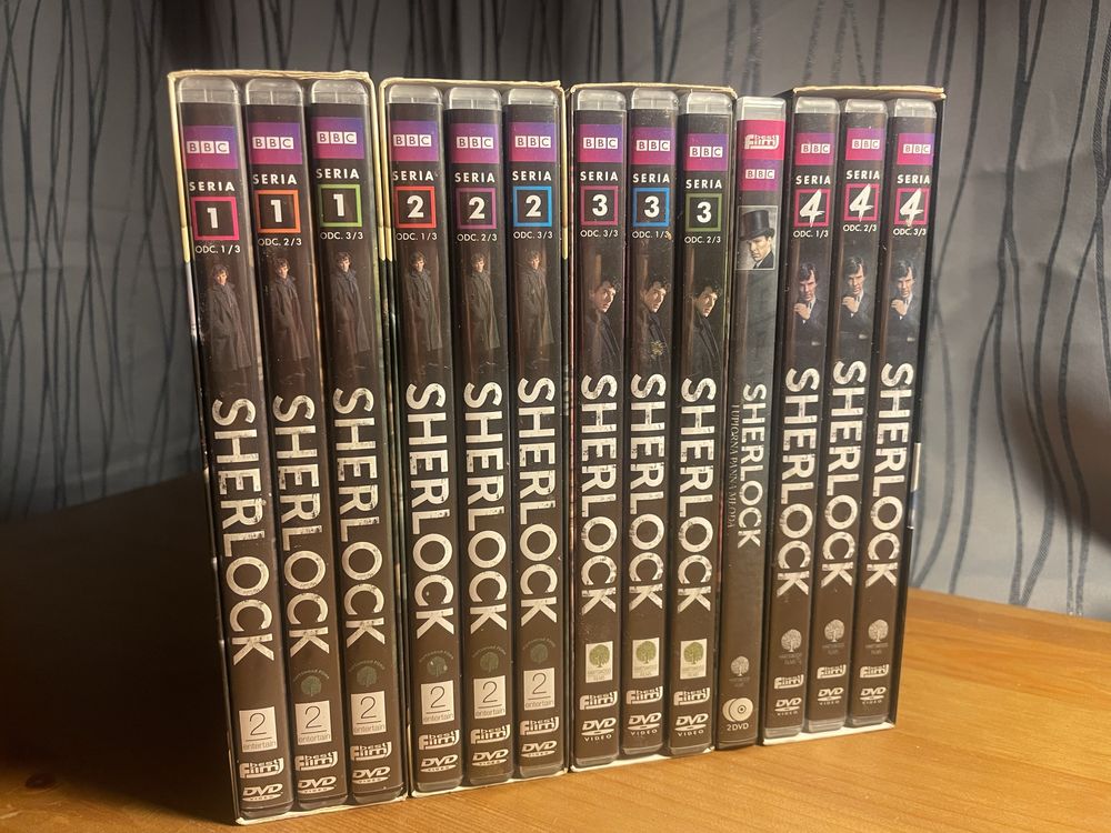 Cały serial Sherlock na DVD – 4 sezony + odcinek specjalny!
