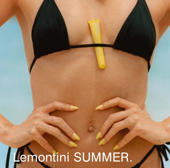 Rhode Summer Collection LEMONTINI Lip Tint błyszczyk z drobinkami 10ml