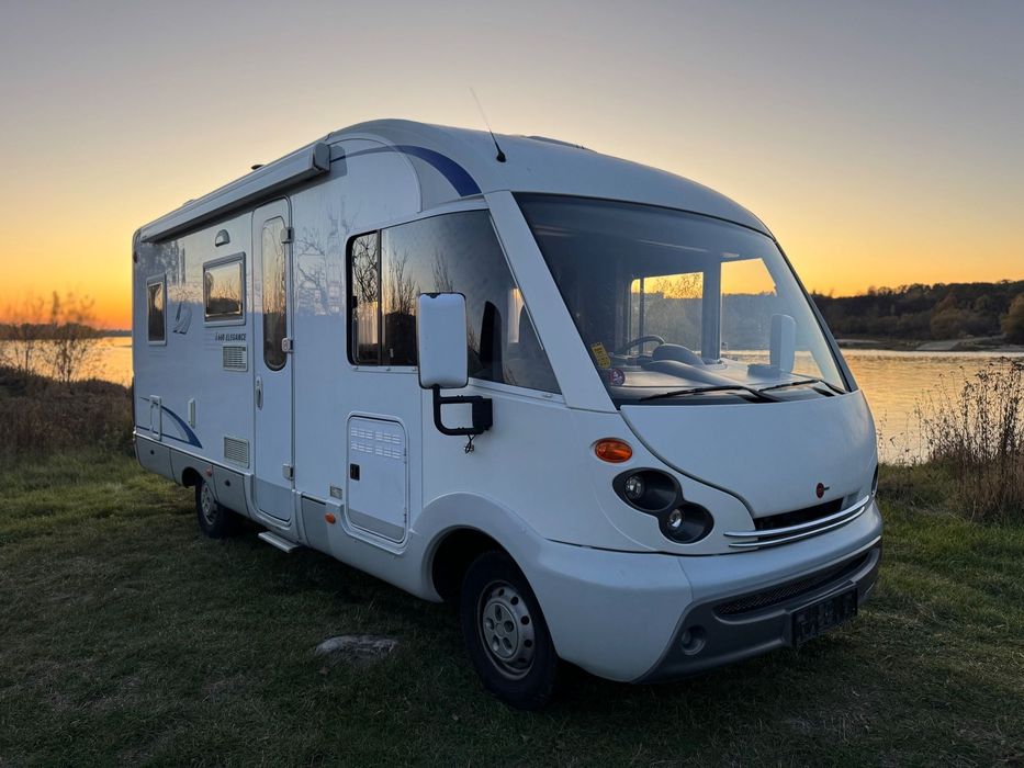 Burstner i660 ELEGANCE  Piękna prywatna INTEGRA WERSJA ZIMOWA, ALDE, 2X klima, SOLAR ogrz. pod