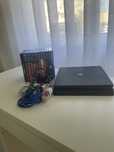 Ps4 slim 500gb c/ comando 12 jogos