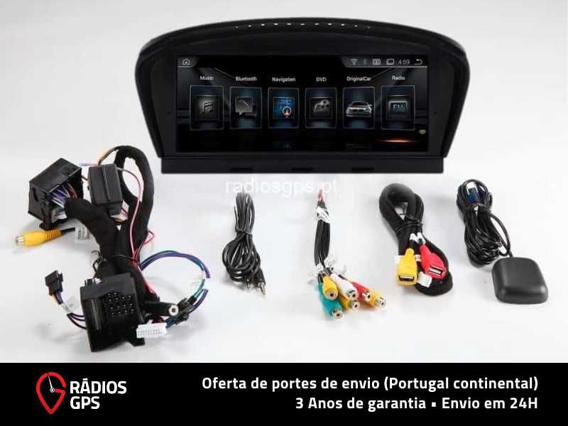 Auto Rádio GPS Android BMW SÉRIE 3 e 5 E60/61 E90/E91/E92/E93 CCC 8,8″
