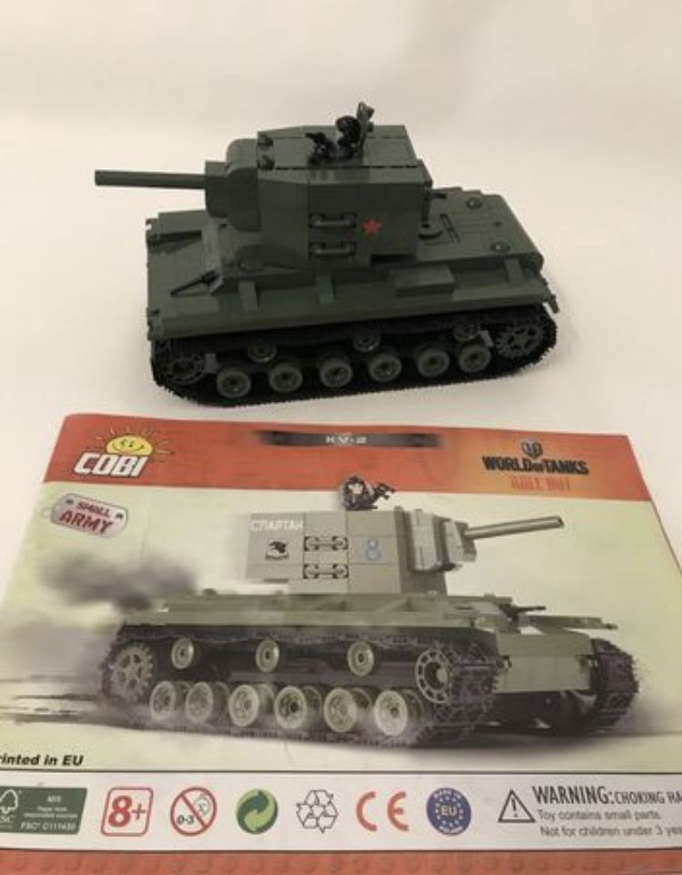 Klocki cobi czołg KV-2 cobiJ8