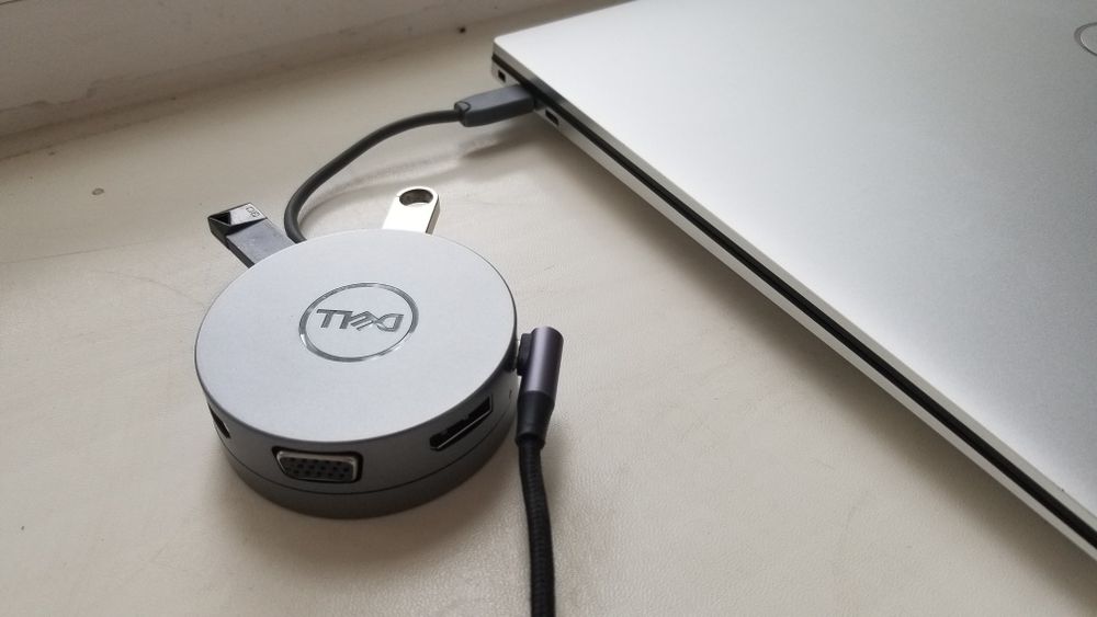 Док станція Dell DA310 USB-C Multiport Adapter зарядка ноута до 90w