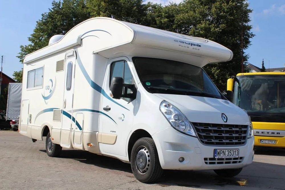 Renault Master  RIMOR XGO Coupe Plus 302  1 ręka w PL Przebieg udokumentowany! Absolutn jak NOWY! Idealny stan.