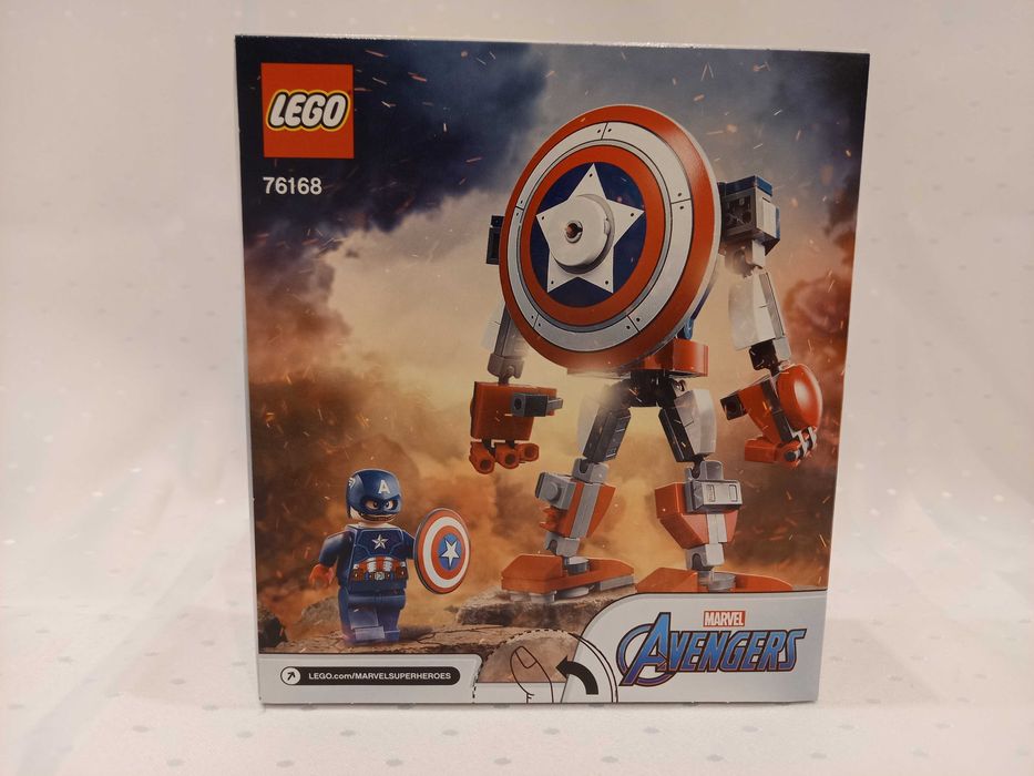 LEGO 76168 Marvel Super Heroes - Opancerzony mech Kapitana Ameryki