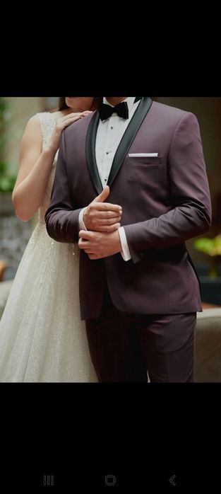 Garnitur ślubny slim