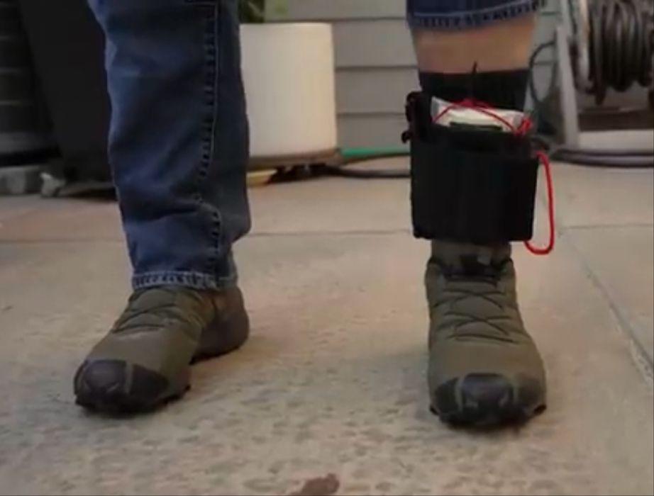 Ankle medical kit, IFAK, EDC, apteczka, concealed carry