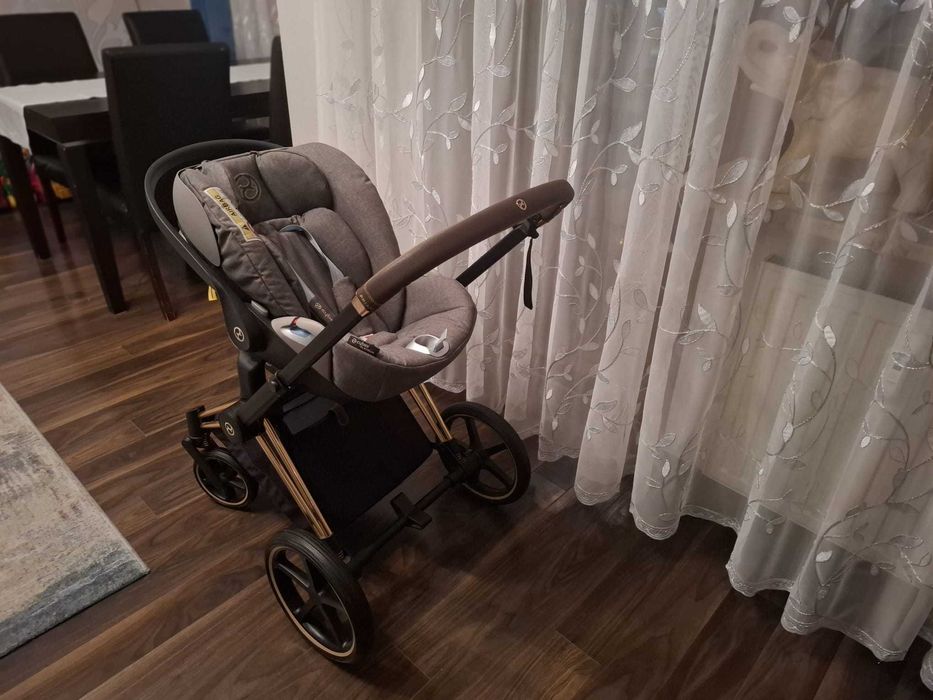 Cybex Priam 2.0 Platinum 3w1 Manhattan grey plus