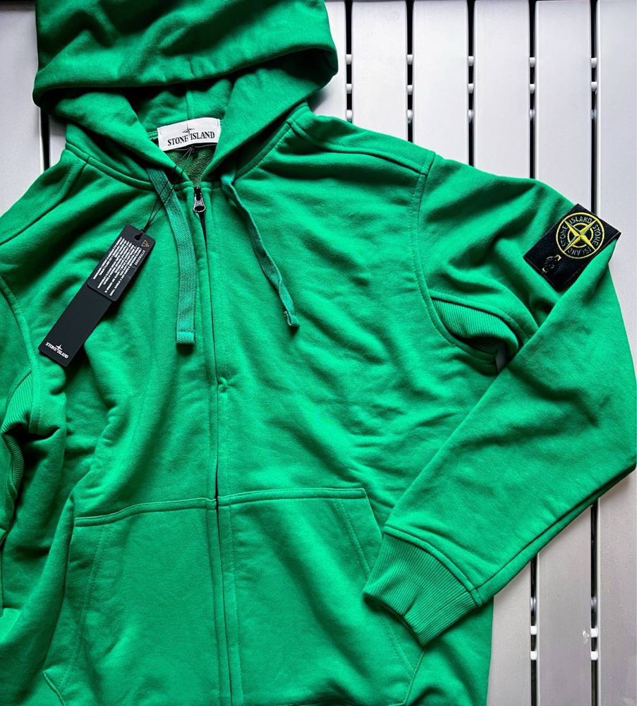 Зіп худі Stone Island ~ Кофта Стонік ~ Зип худи розовый ~ Стон Айленд