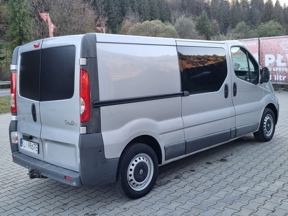 Trafic Vivaro 2013 L2H1 bezwypadkowy, ASO, FV 2.0 DCI 2x drzwi boczne