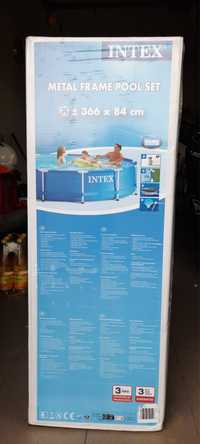 Basen Intex Metal Frame Pool SET 366 x 84 cm