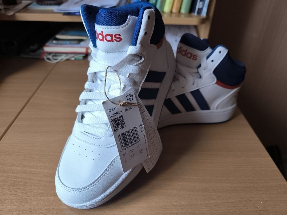 Продаю підліткові високі кеди для хлопчика Adidas Hoops Mid 3.0 K GZ96