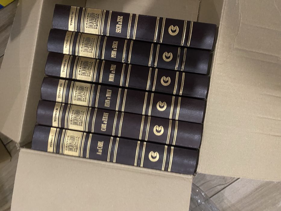 Dicionario portugues 6 volumes