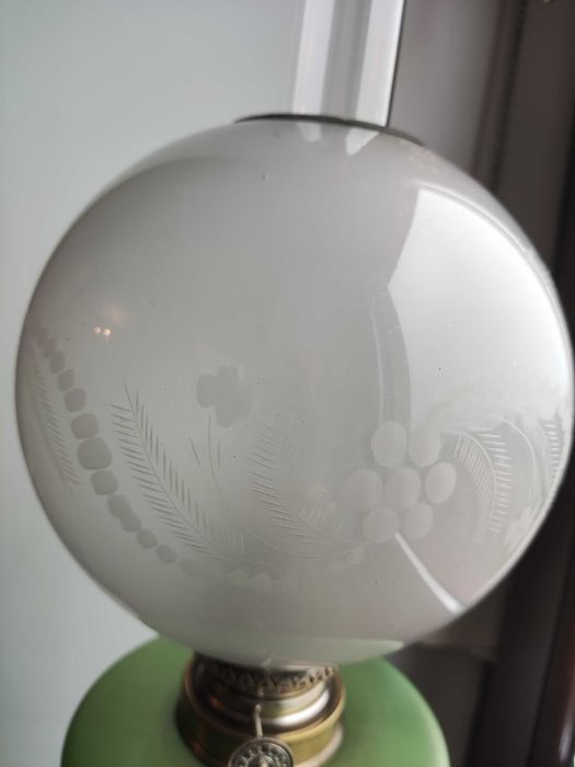 Stara francuska lampa naftowa XIX w nr 43
