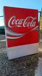 Letreiro luminoso coca cola