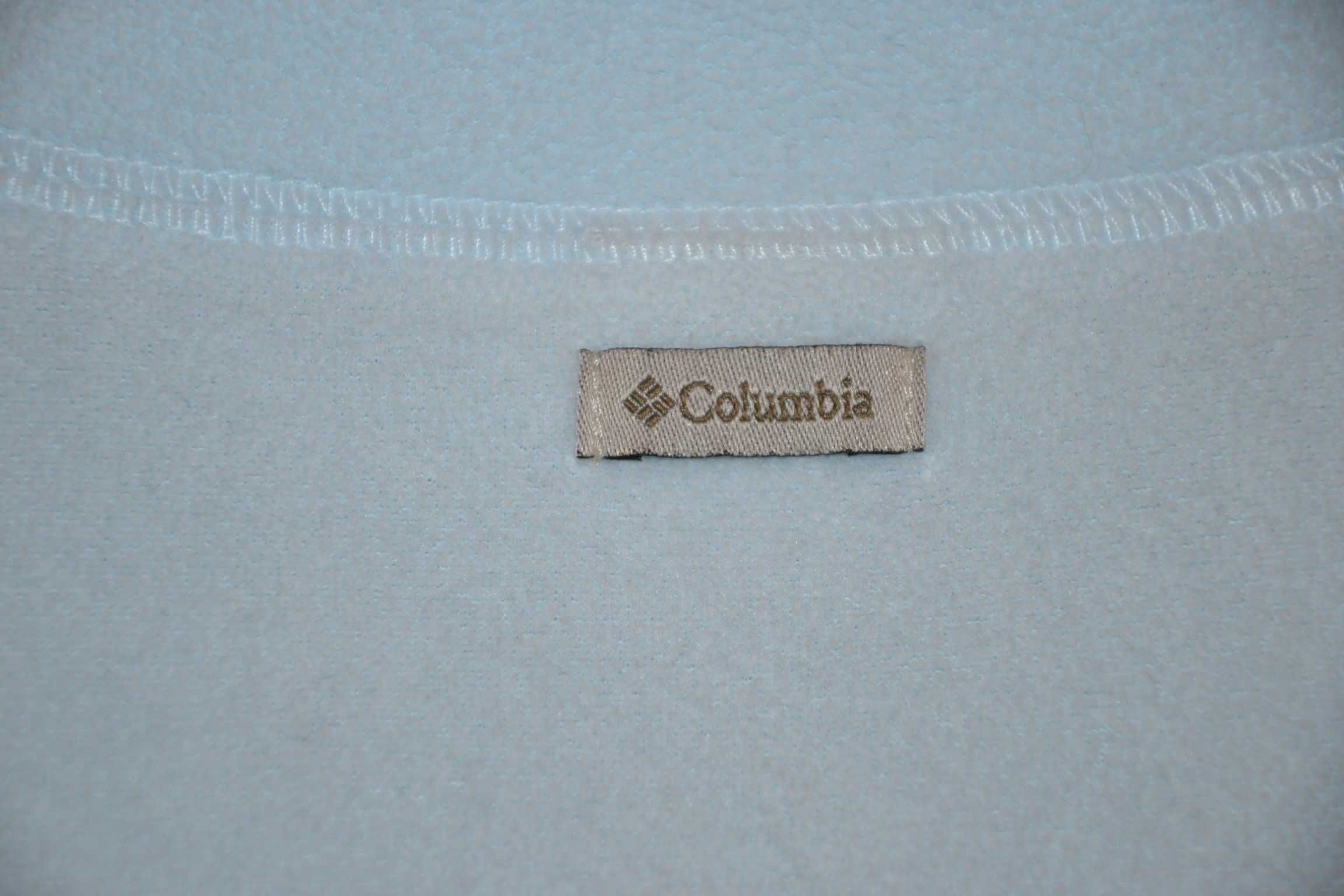 COLUMBIA Glacial IV Bluza Damska Polar L Super Stan Oryginał Baby Blue