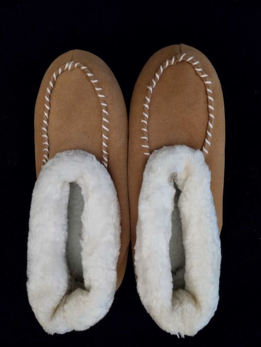 Kapcie bambosze. Bambosze ocieplane kapcie Długość wkładki 30 cm