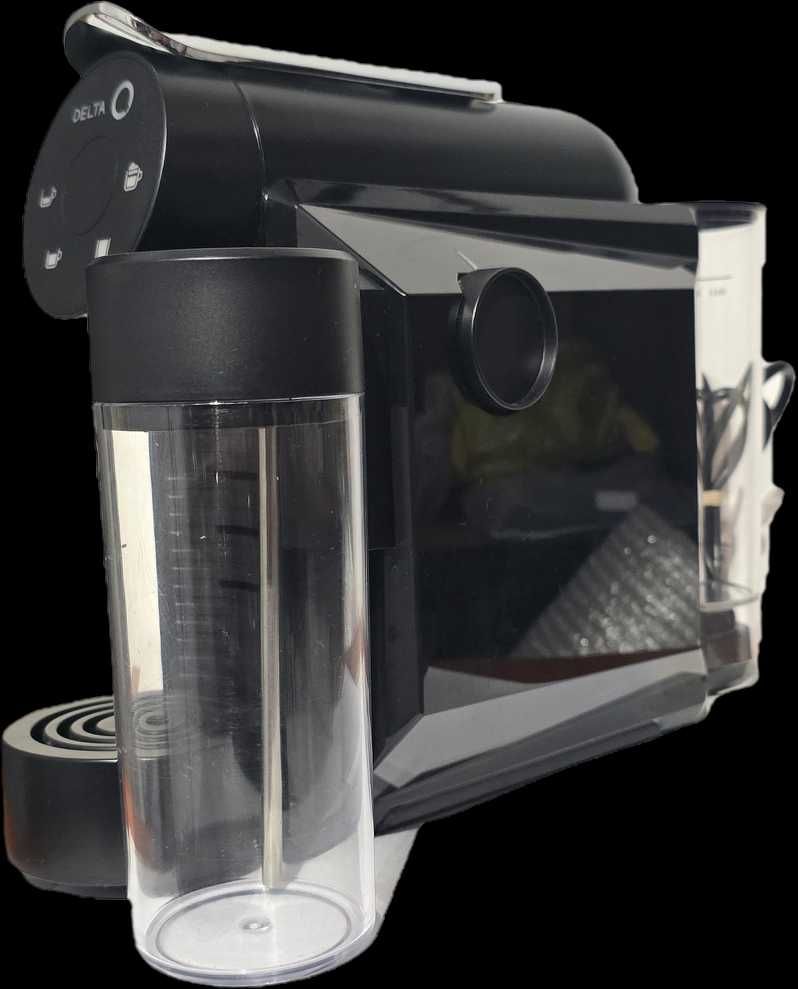 Ekspres kapsułkowy Delta Q MILKQOOL mini 20 bar czarny