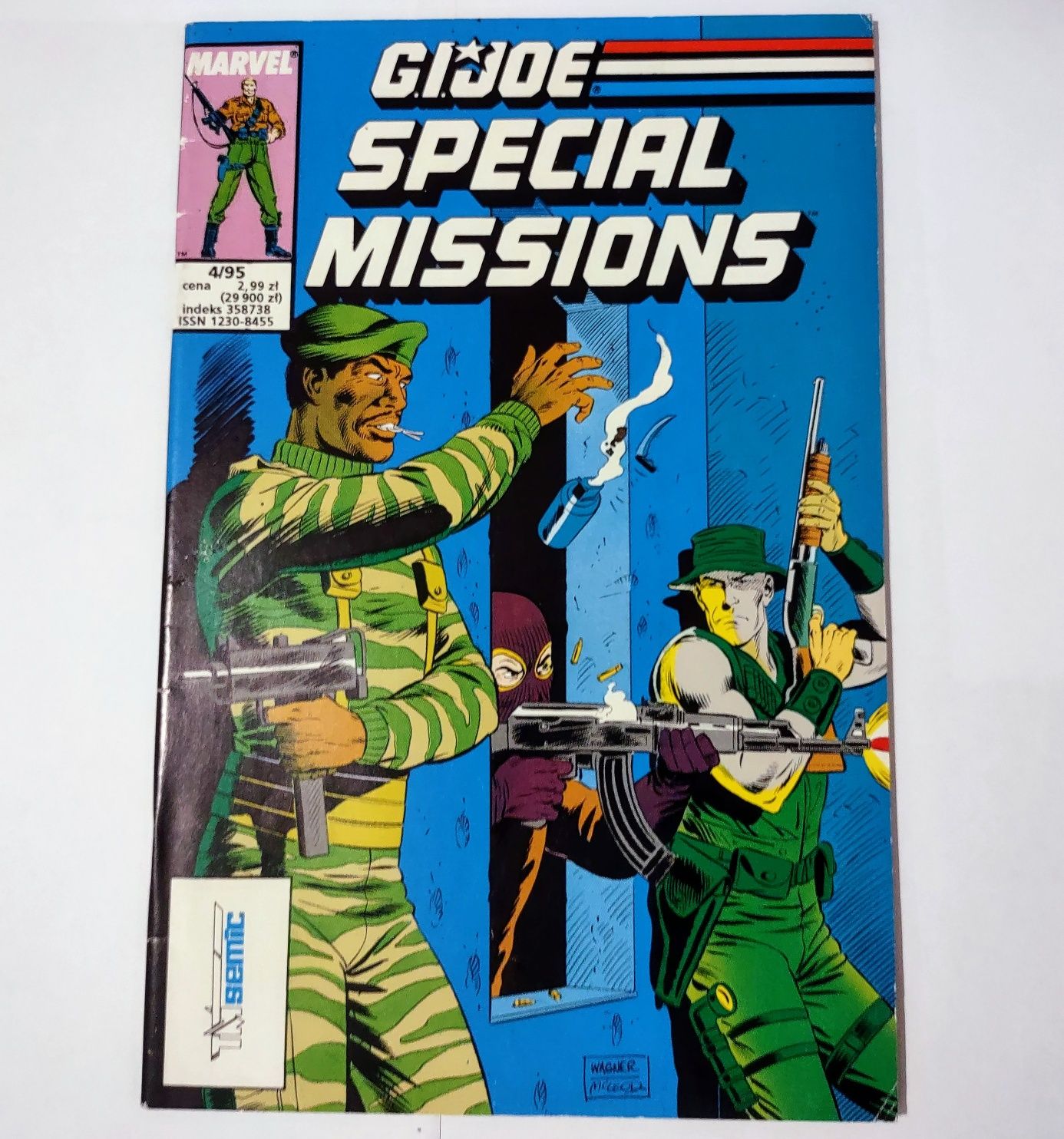 G.i.Joe nr 4/95 Special Misions Marvel Komiks Tm-Semic