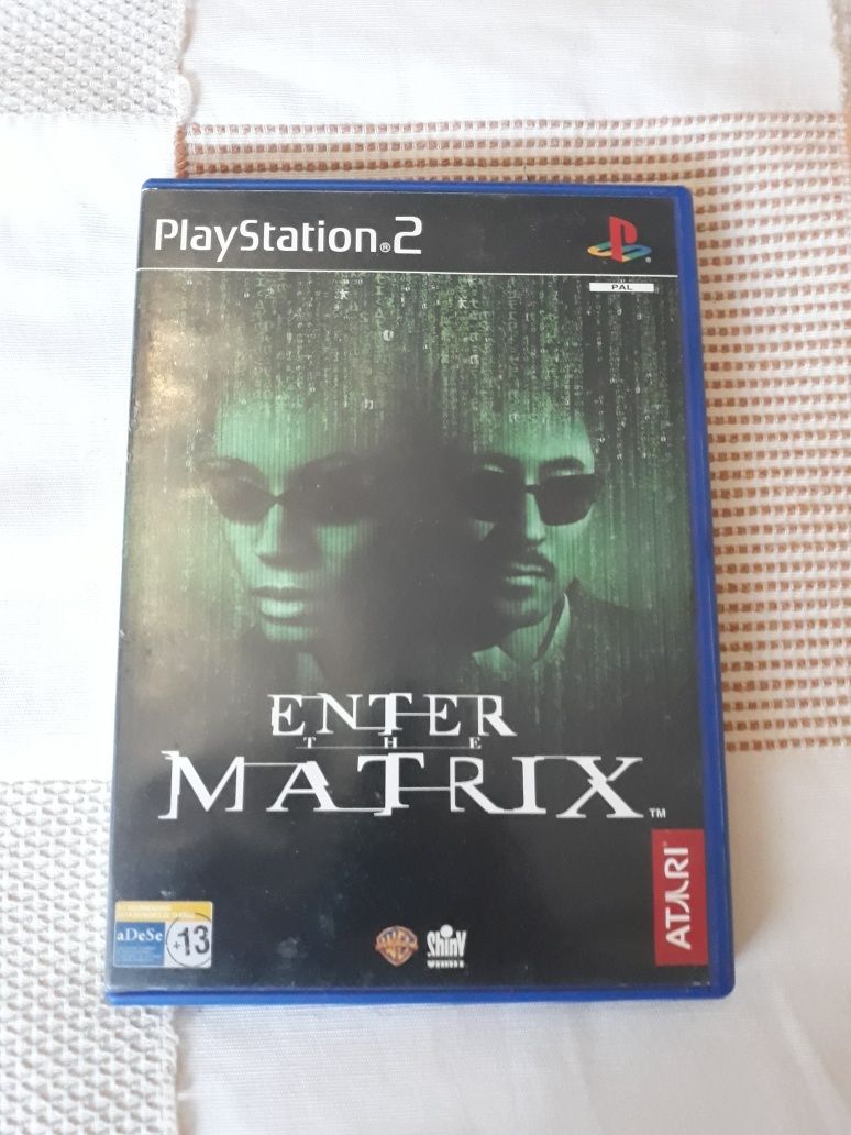 Jogo ps2 Entre de Matrix