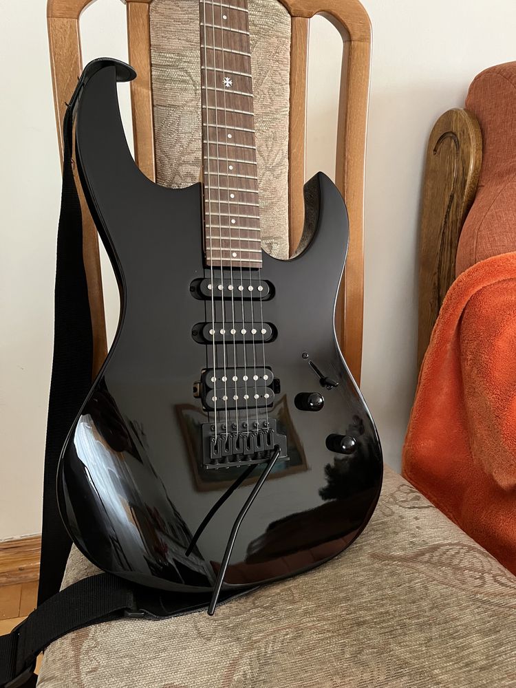 Lag GLE A 66 BLK gitara elektryczna Arkane czarna