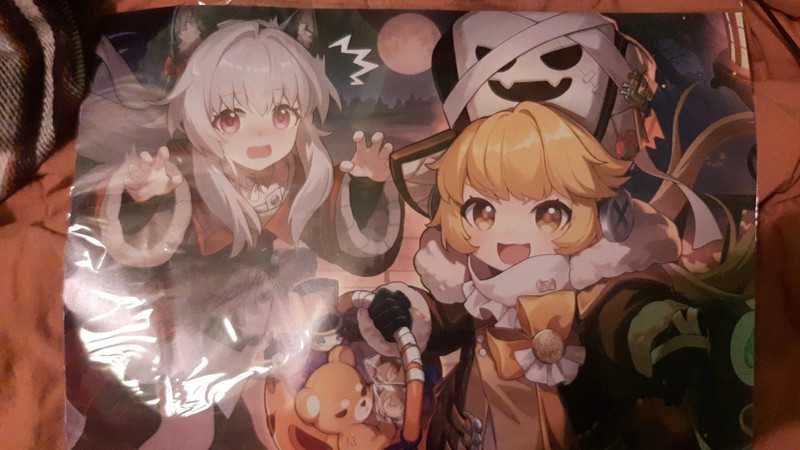 Poster Honkai Star Rail Clara & Hook