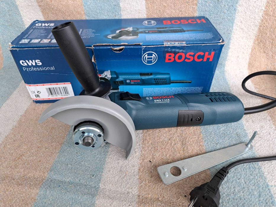 Bosch GWS 7-115 болгарка кутова шліфувальна