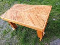 Stół drewniany ogrodowy " Jodełka "