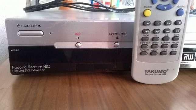 nagrywarka hdd z dyskiem yakumo dvd gb160 record master yakumo