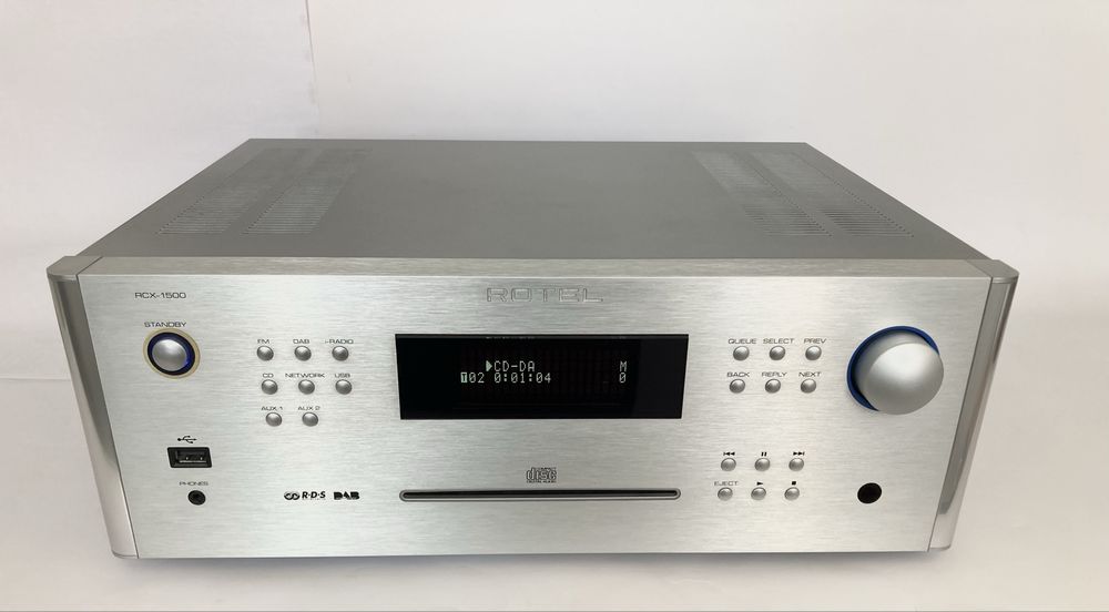 ROTEL RCX-1500 Wzmacniacz, Radio internetowe i FM, USB, CD