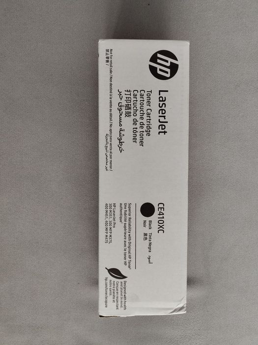 Toner HP LaserJet CE410XC Black