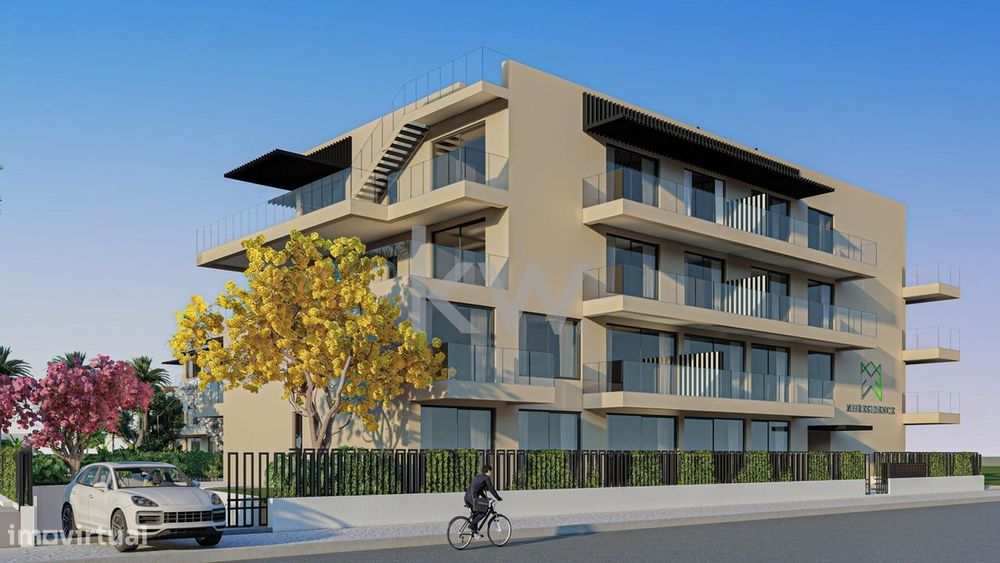 Apartamento T2 em condomínio fechado com piscina em Vilamoura