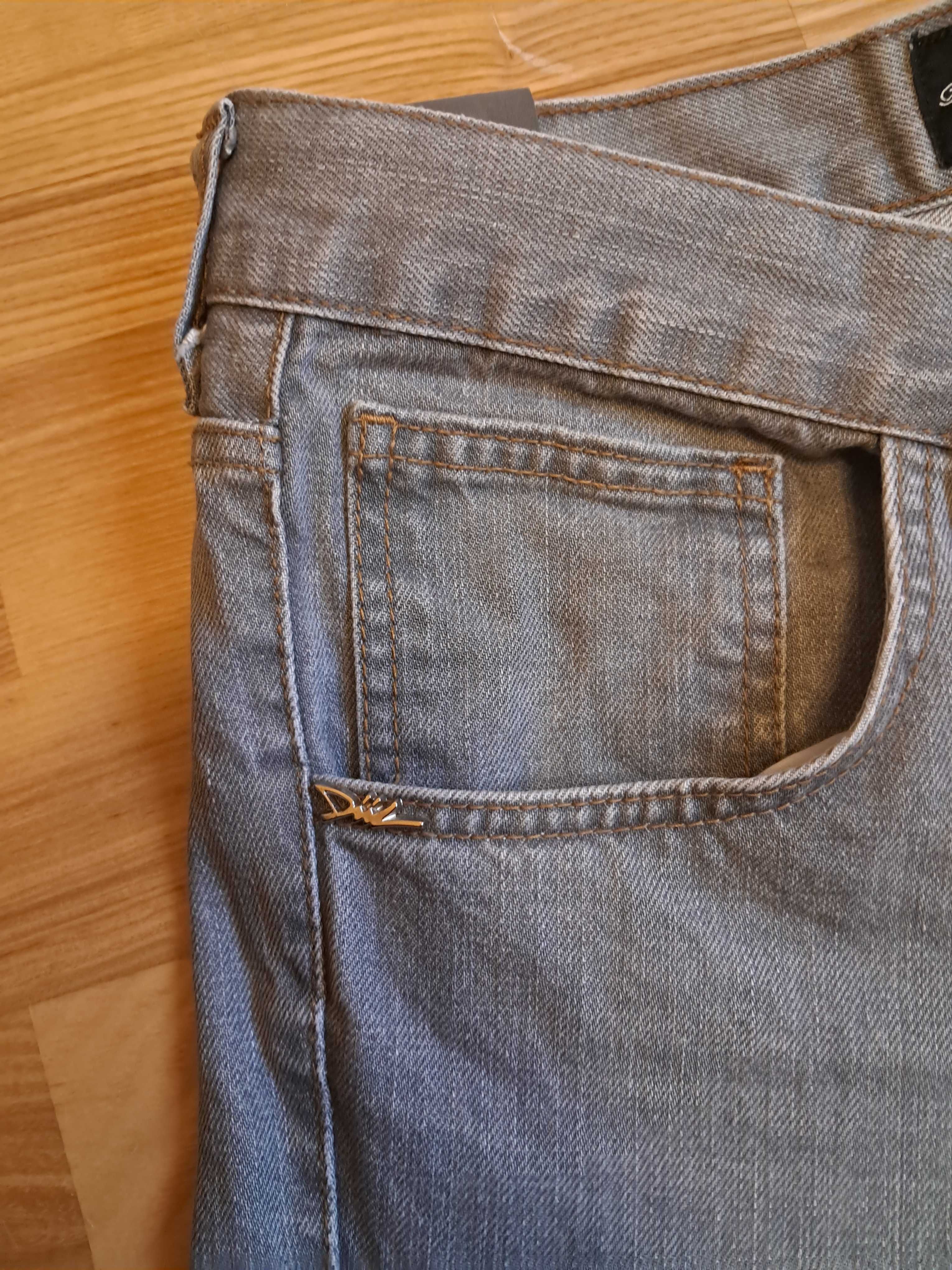 Diil męskie spodnie jeans jeansowe dżinsowe