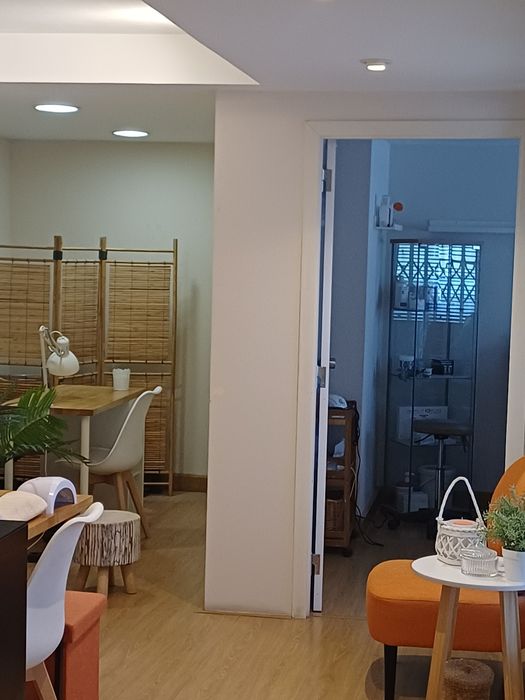 Espaço para manicure/pedicura