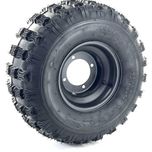 Диск колісний з шиною заднє колесо квадроцикла (R8 4х110, 18x9.5-8