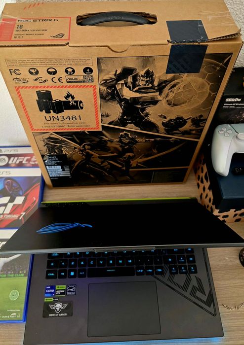 Portátil asus strix G16 i9-13980HX NVIDIA RTX 4070