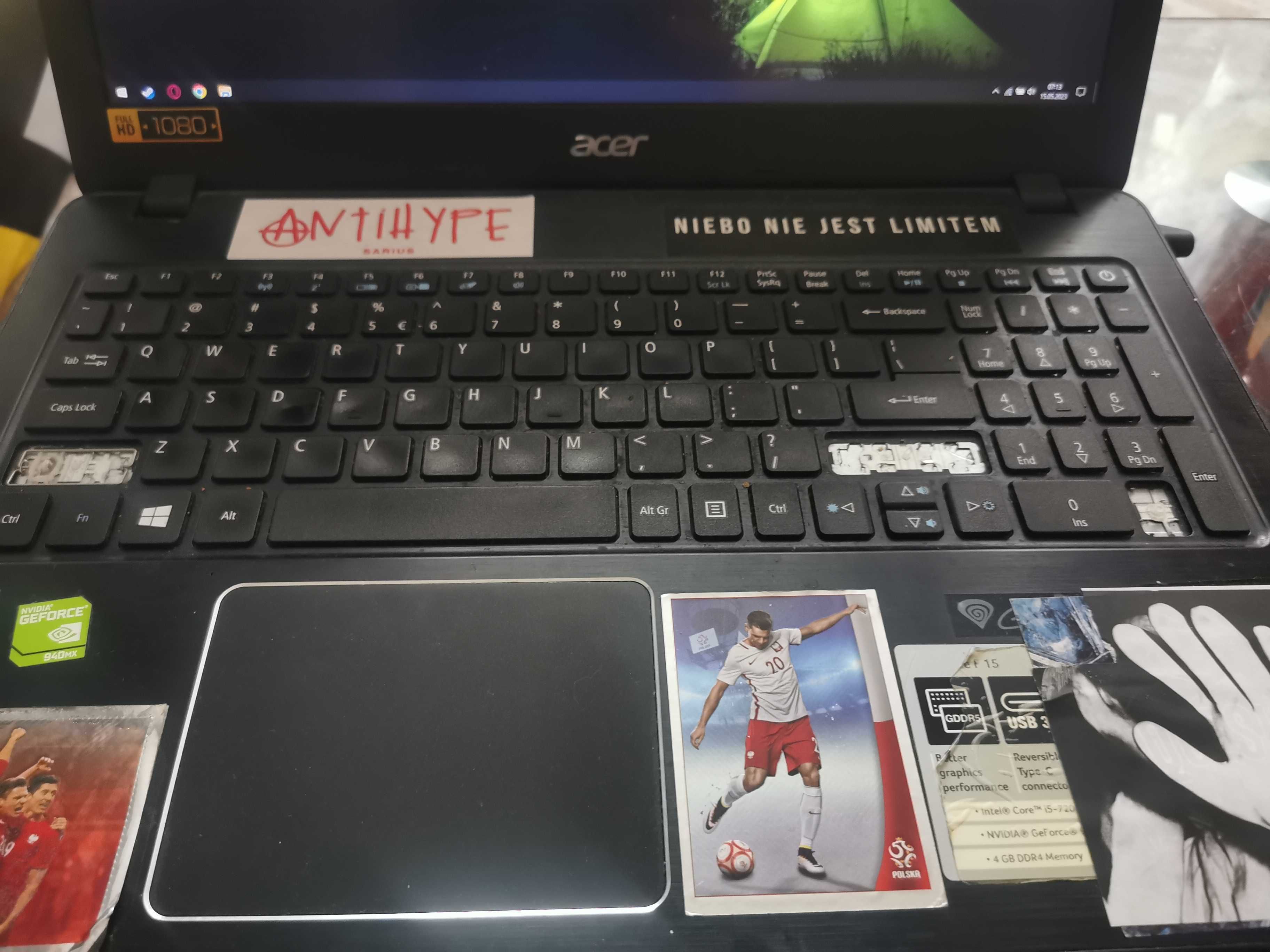 Laptop Acer Aspire F5-573G