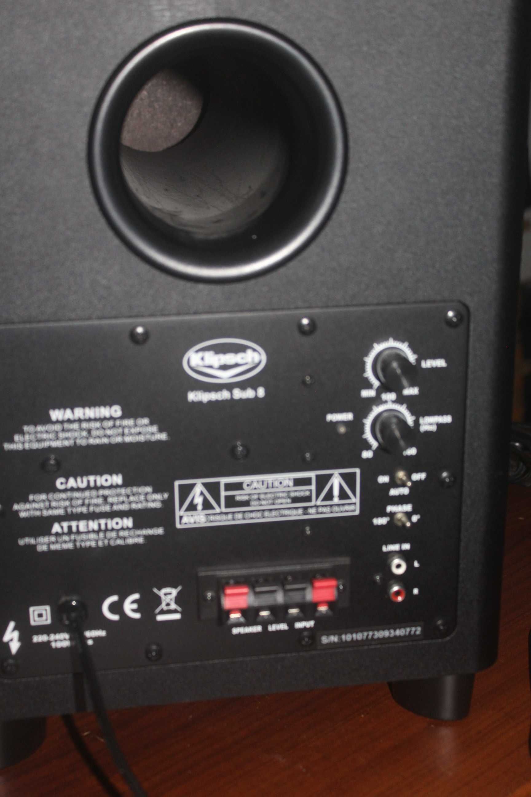 Subwoofer Klipsch Sub 8-rezerwacja