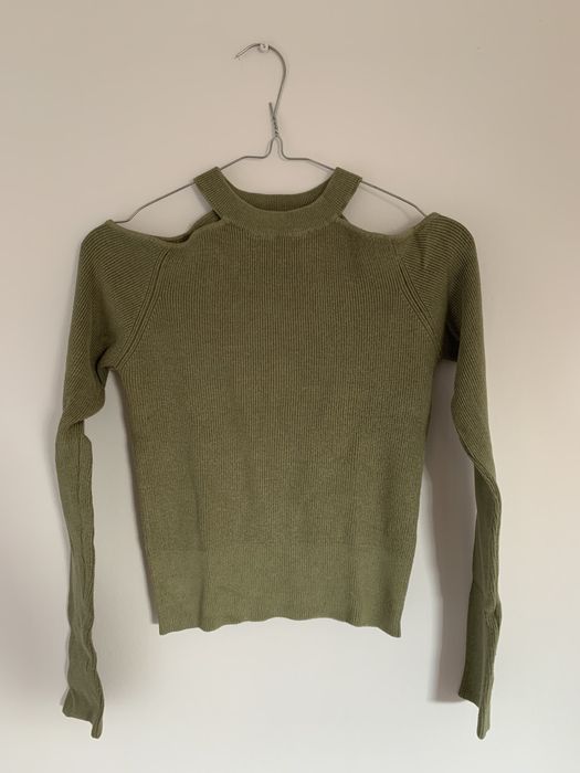 Zielony sweterek Zara