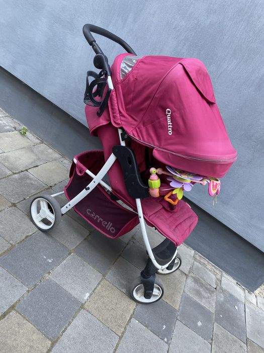 Прогулянковий візок-коляска для дівчинки