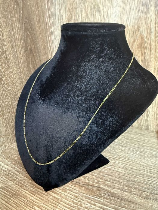 Wyrób Jubilerski Złoty Łańcuszek Próba 585 Waga 3.0g Długość 56cm