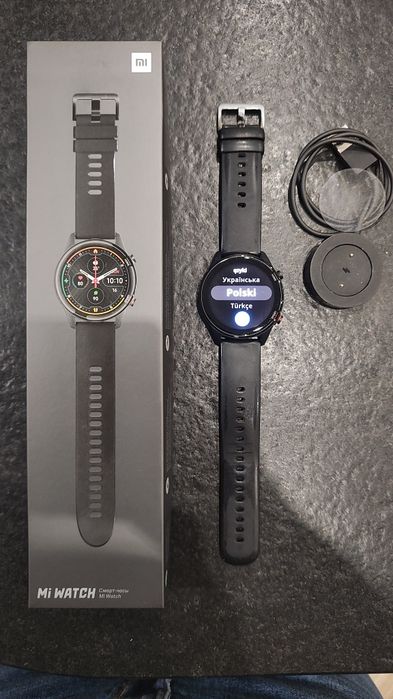 Smartwatch Xiaomi Mi Watch cały komplet